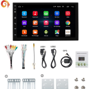 Universal Car stereo Android 13 Latest 2024 GPS Navigation, Wifi, Bluetooth
