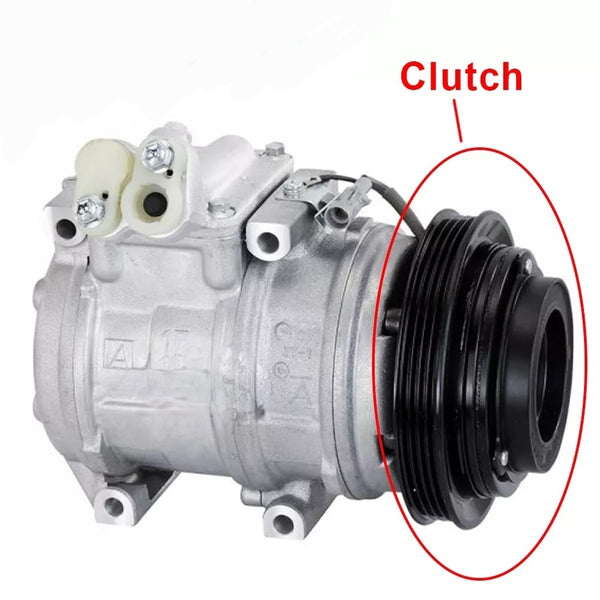 for 10PA17C Compressor A/C Toyota Land Cruiser Prado VZJ95R VZJ90 3.4 1996-2002 447100-8340 4471008340 Clutch Diameter 135mm Pulley 4PK