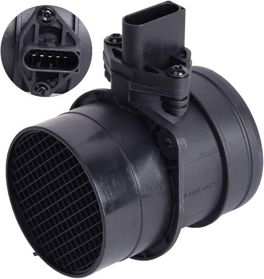 Replacement New 071906461B MASS AIRFLOW MAF METER TURBO VW VOLKSWAGEN 2.3L V5 AQN 2.8L VR6 AUE