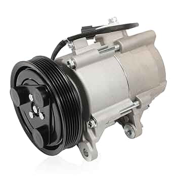 A/C A/C Compressor with Clutch Compatible with 2007-2008 Nitro 3.7L, 2006-2008 Liberty 3.7L, Sport Utility, Replace# 55111-400AA, 55111-400AB, 55111-400AC