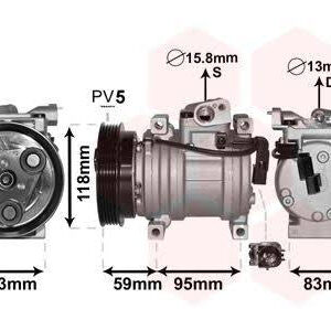 A/C A/C Compressor Pump - Kia Picanto 1.2 977011Y100 97701 1Y100 97701-1Y100 977011Y001 977011Y000 97701-1Y001 97701-1Y000