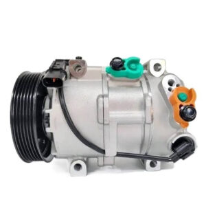 DVE12 97701-1R900 977011R900 P30013-4111 1E39E-11000 5G081-1493 Auto A/C Compressor Compatible - Hyundai Accent i25 i20 Compatible for KIA RIO III
