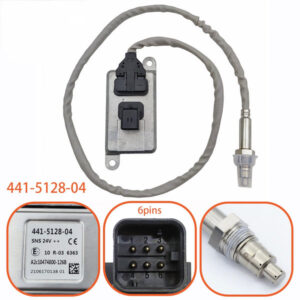 Replacement 441-5128-04 4415128-04 NOX Sensor Nitrogen Oxygen Sensor 24V，Compatible For CAT Caterpillar 441512804