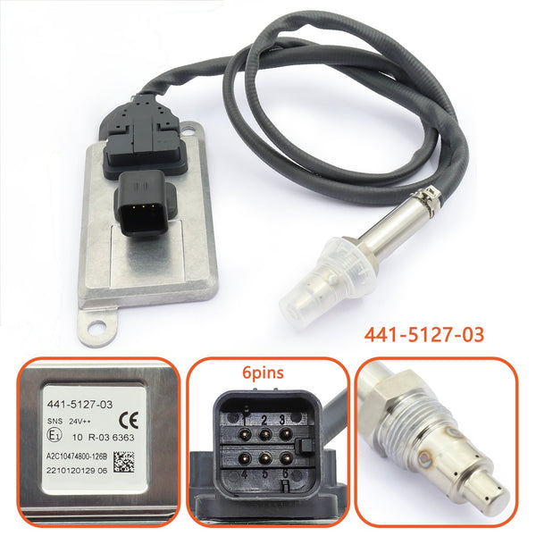 Replacement Nox Sensor Nitrogen Oxide Sensor, 441-5127-03 441512703 for Cat Truck Parts