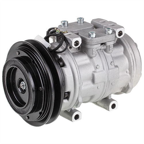10P15C A/C Air Conditioning Compressor - Toyota Land Cruiser HJ61 1988 24V OEM 88320-60191 / DENSO 047200-4810 / 047200-6480