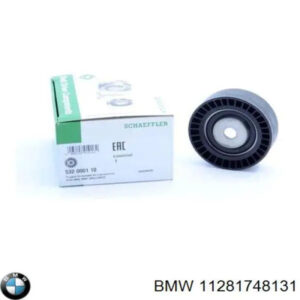 Replacement BMW Drive Belt Tensioner Pulley - INA OEM 11281748131 E36 E34 Z3