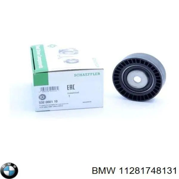 Replacement BMW Drive Belt Tensioner Pulley - INA OEM 11281748131 E36 E34 Z3