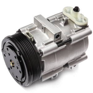 A/C Compressor - Ford F250 F350 F-250 F-350 Super Duty 5.4L V8 6.8L V10 Gas 2002 2003 2004 2005 2006 2007 - BuyAutoParts 60-80246RK New