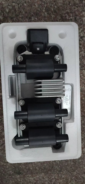 Replacement 078905104 Ignition Coil Black Silver Tone for Audi A4 A6 A8 Skoda Superb VW Passat