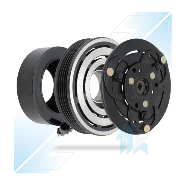 A/C Compressor Clutch Kit - Volvo XC60 V70 XC70 2.4D 2.5T Ford Mondeo Mk4 2.5 ST